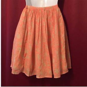 Old Navy Floral Circle / Skater Skirt